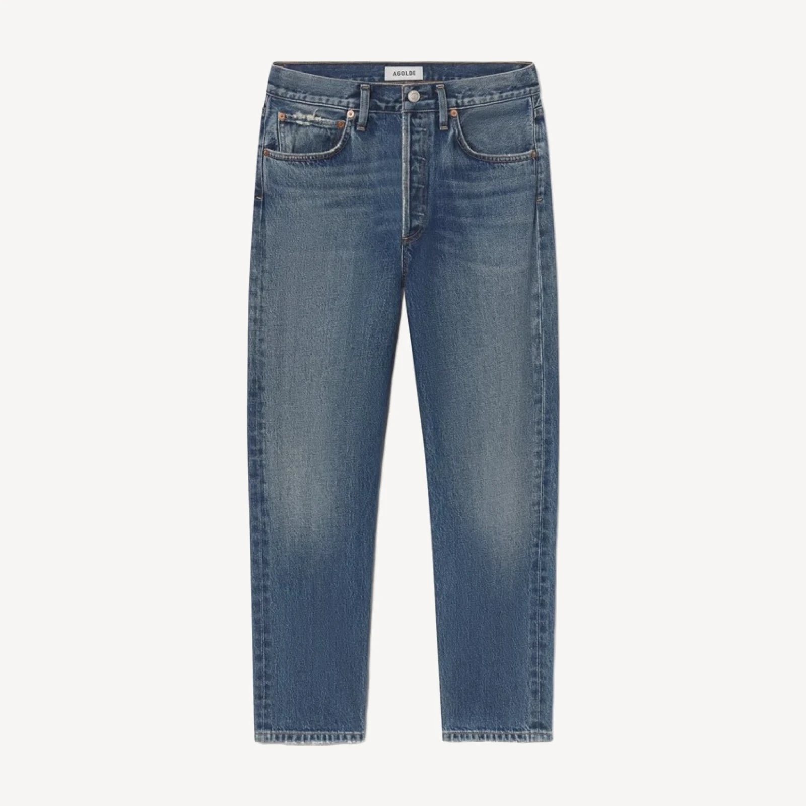 90's Crop Mid Rise Straight in Bounty