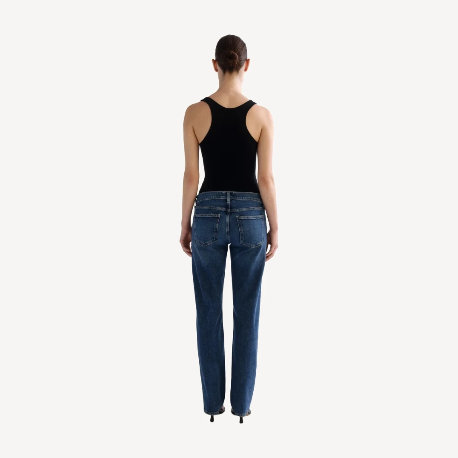 Low Rise Slim (Weightless Stretch) in Slick