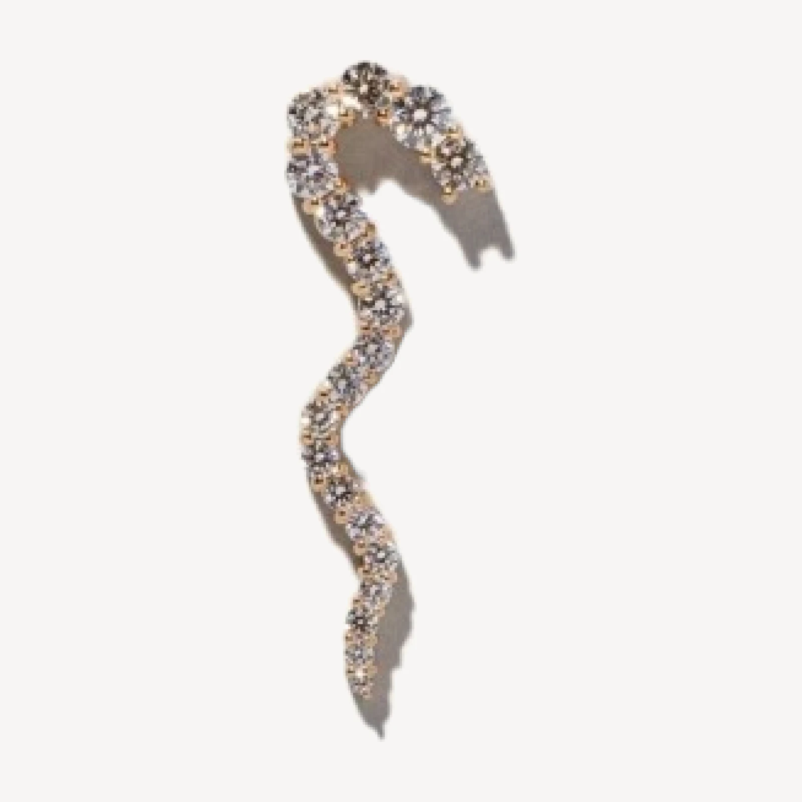 Ripple Wave Earring Single