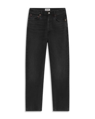 Agolde 90s Pinch Waist High Rise Ankle Straight Jeans in Radius