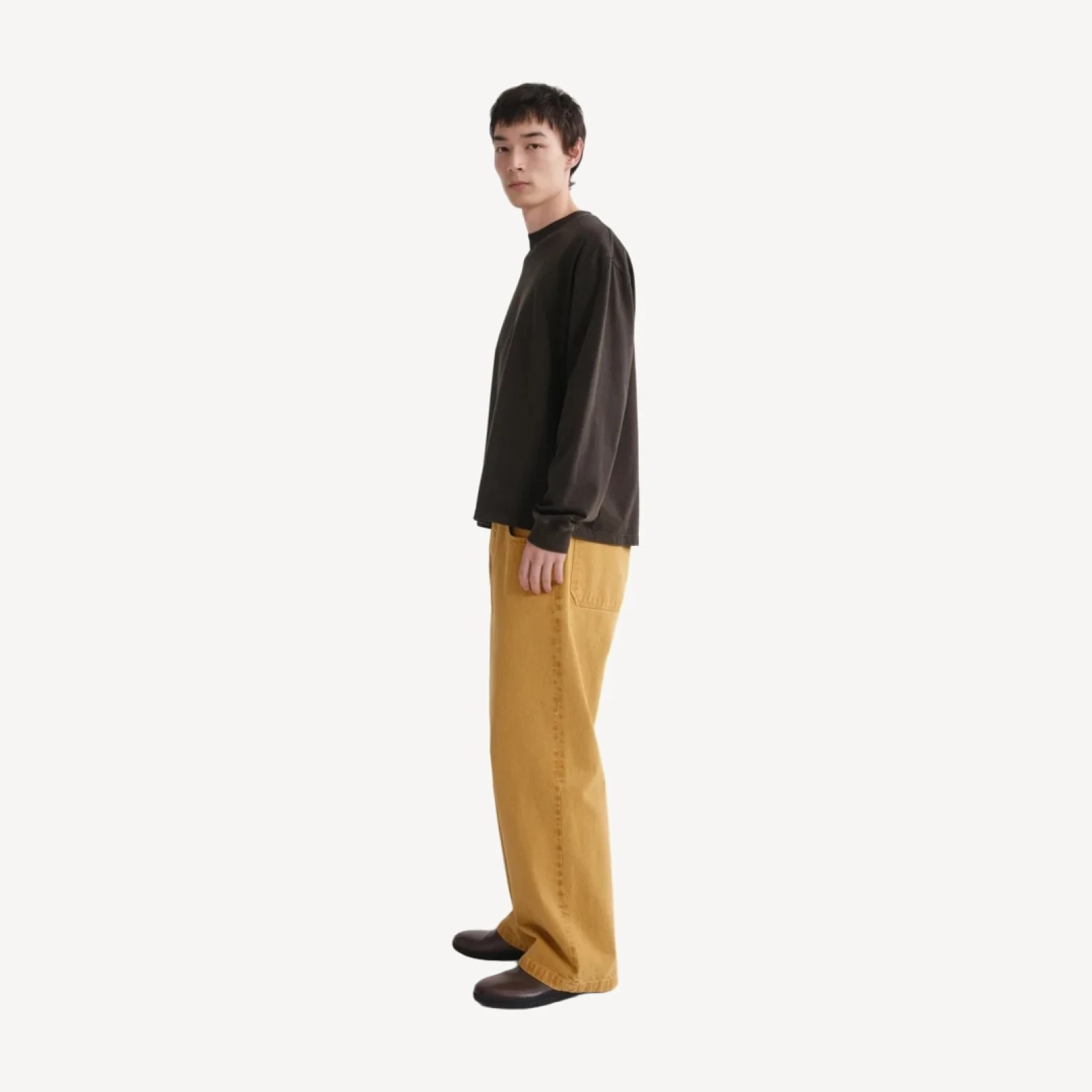 Asha Long Sleeve Mock Neck Tee in Fracture