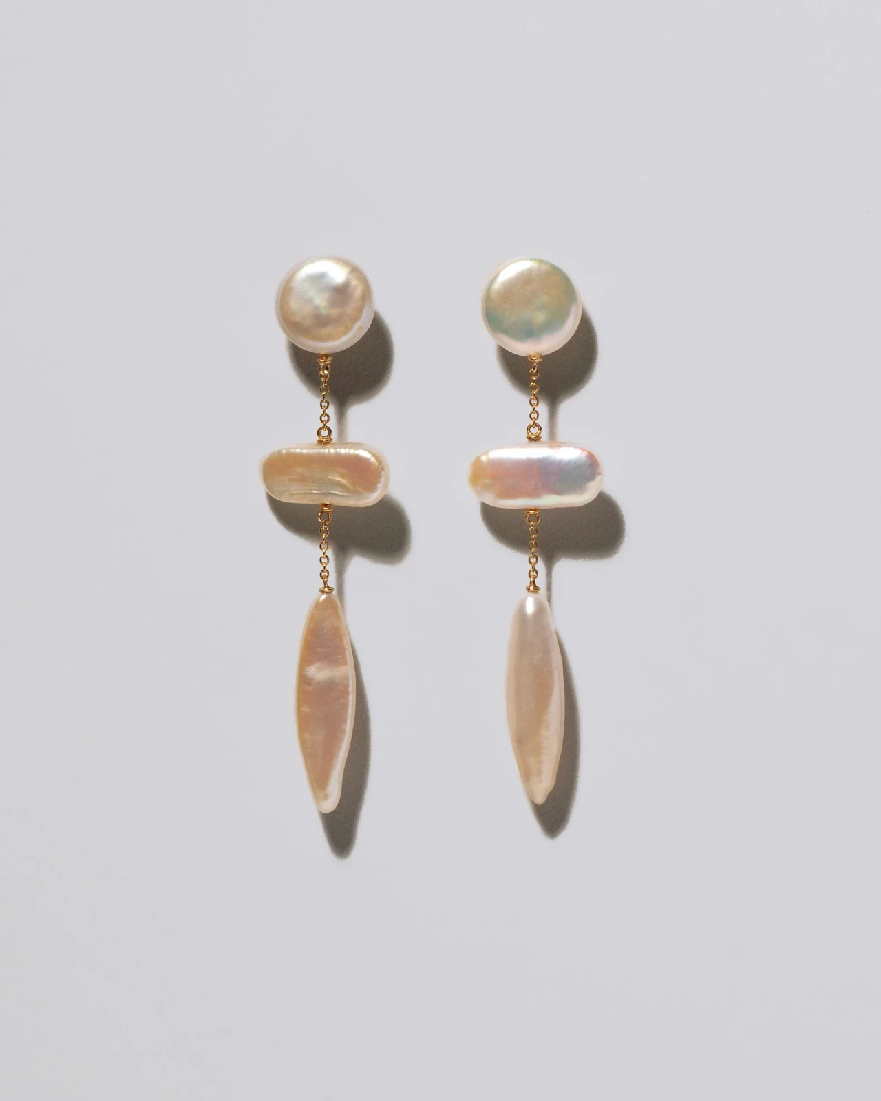 Heron Pearl Earrings
