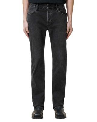 Allsaints Iggy Regular Fit Jeans in Washed Black