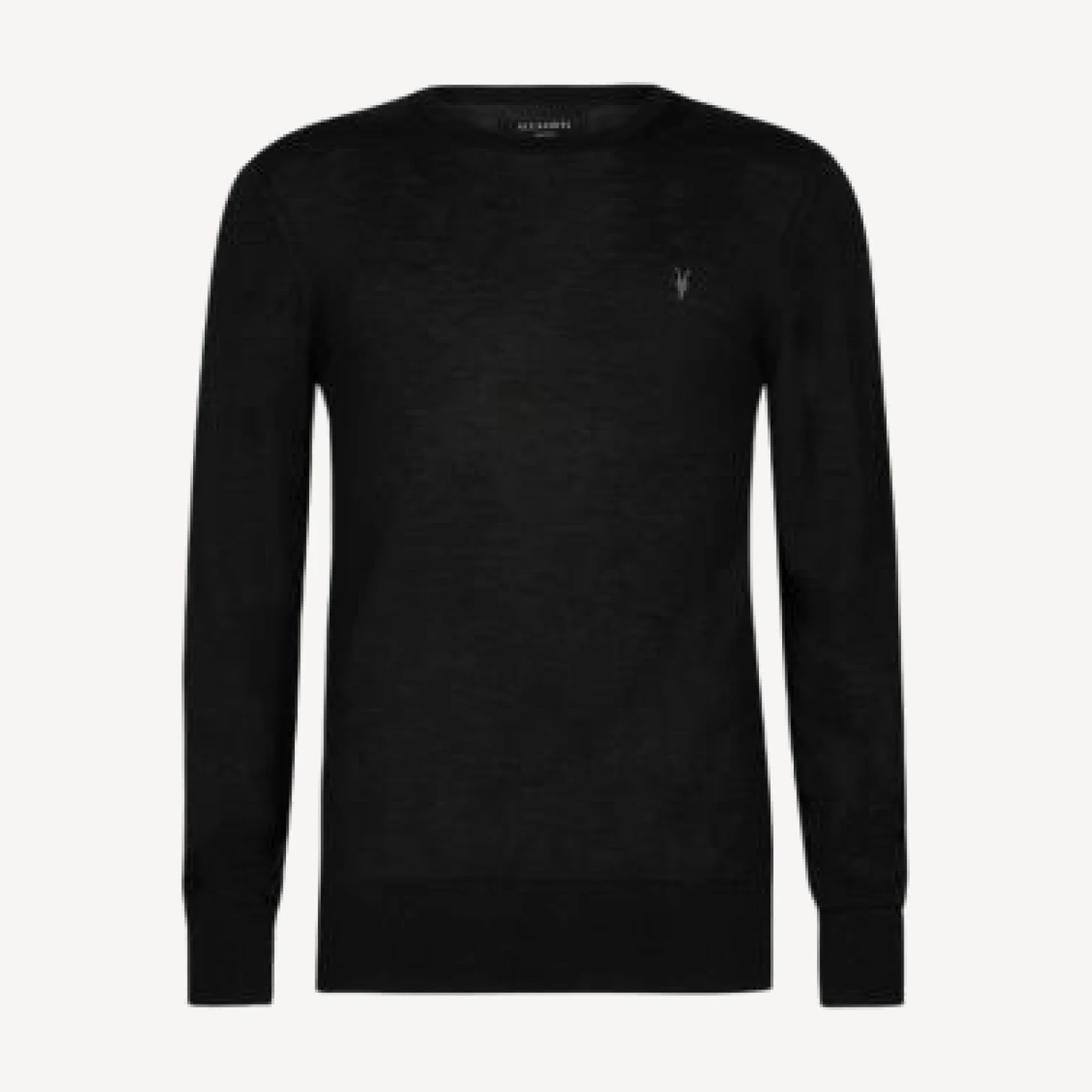 Allsaints Mode Regular Fit Merino Wool Sweater