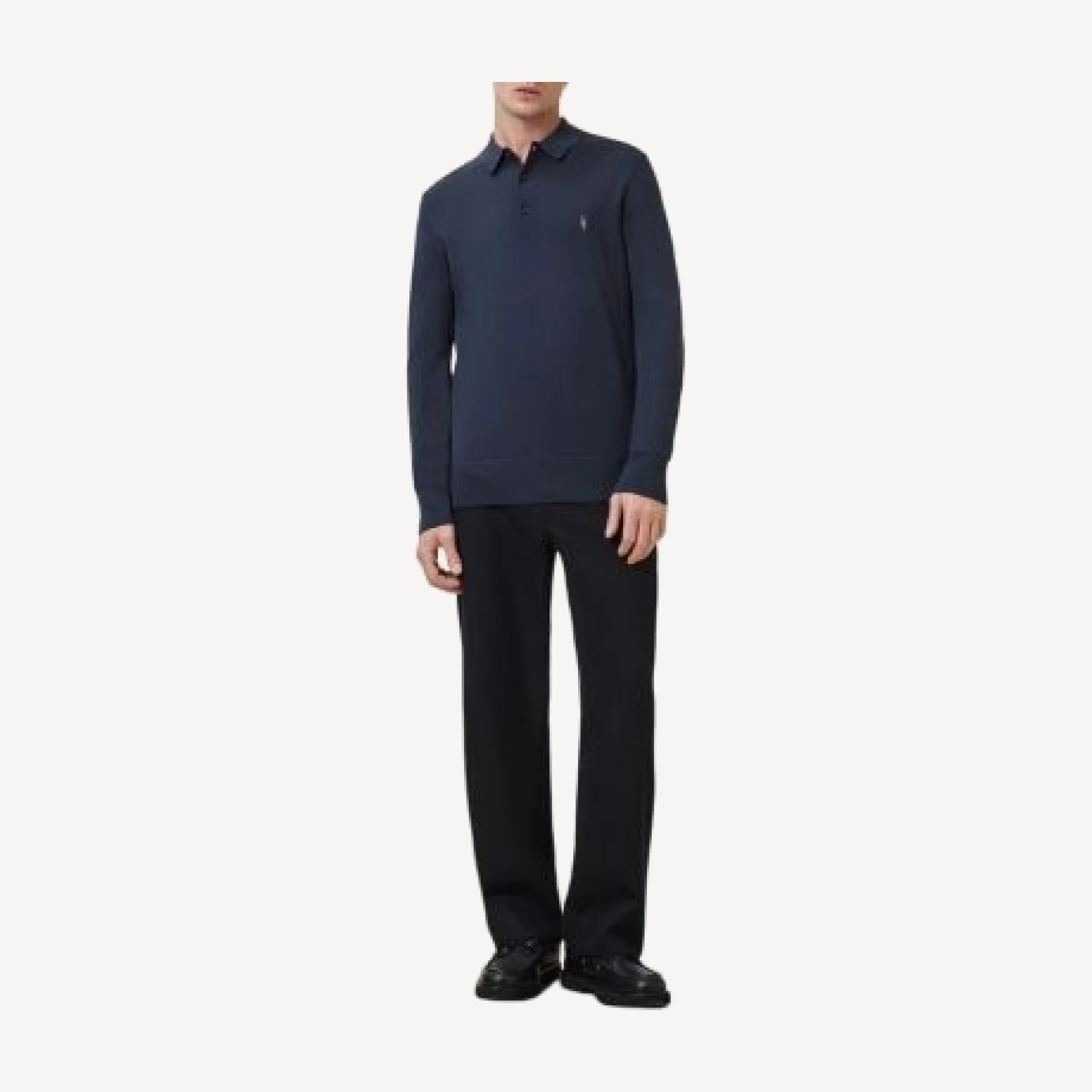 Allsaints Mode Regular Fit Merino Wool Sweater
