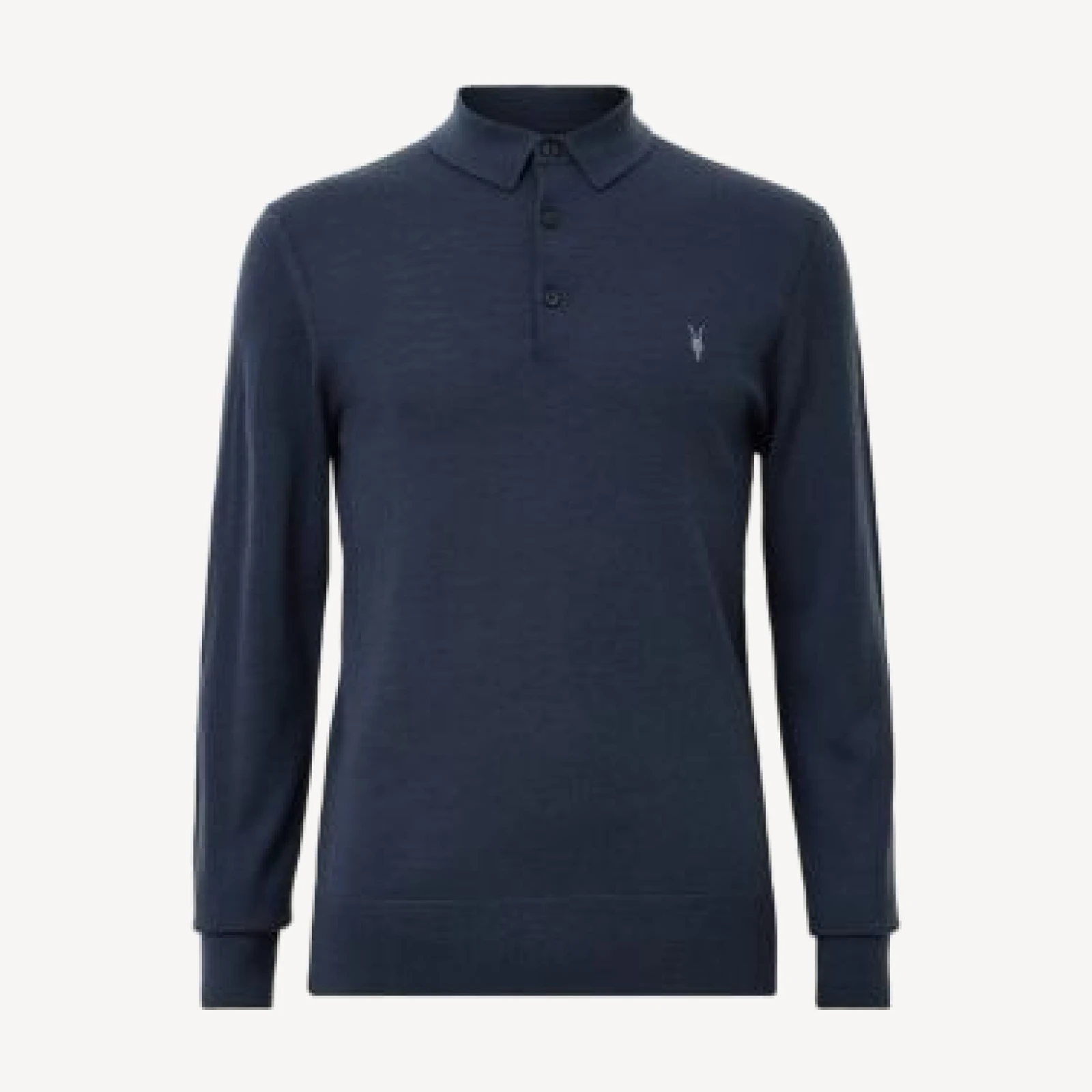 Allsaints Mode Regular Fit Merino Wool Sweater