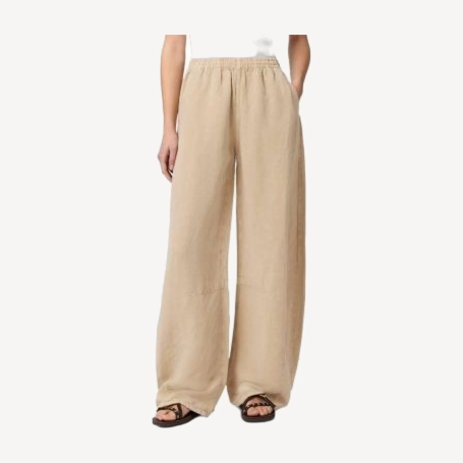 Allsaints Jett Pull On Wide Leg Pants