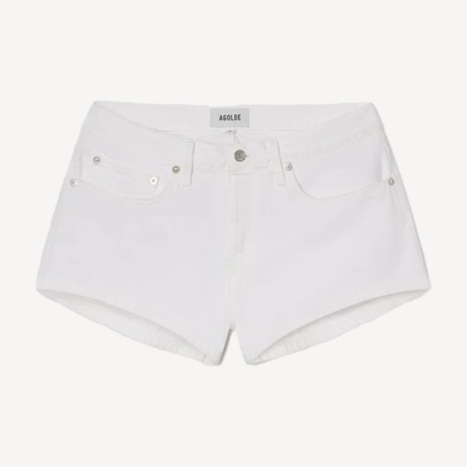 Low Rise Parker Short in Marshmallow