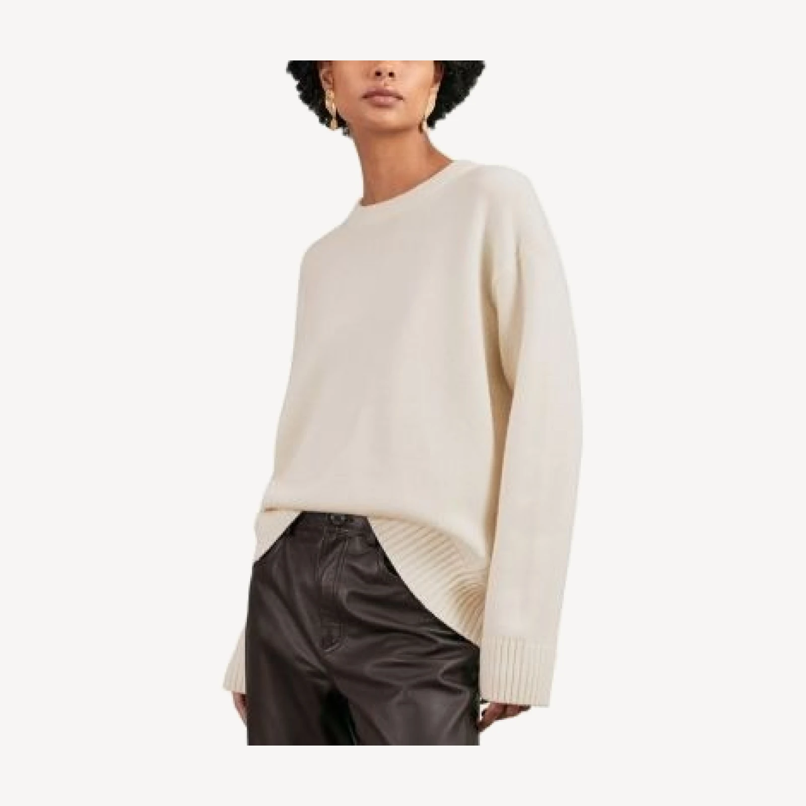 Reiss Ella Wool Cashmere Sweater