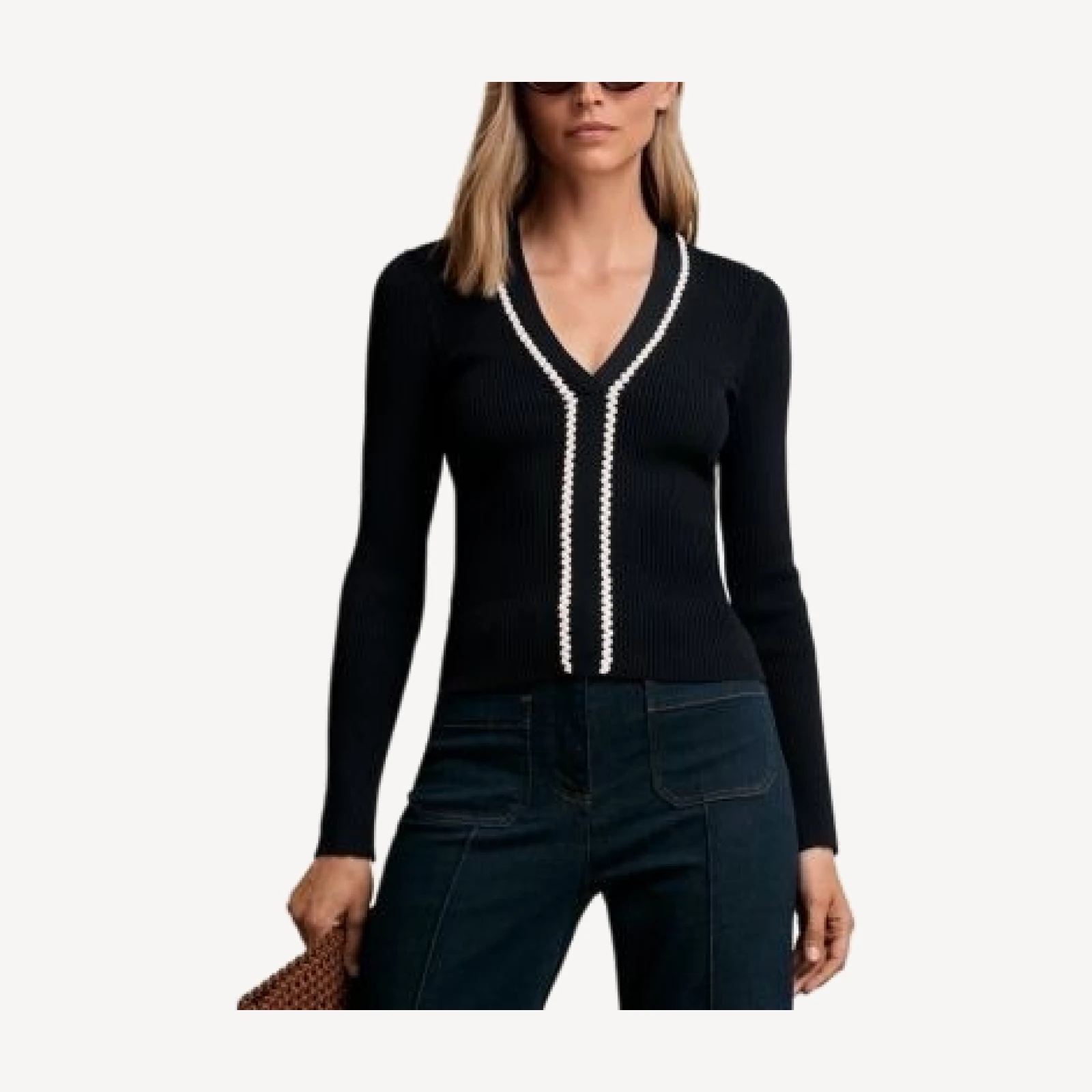 Reiss Lauri Knit Top