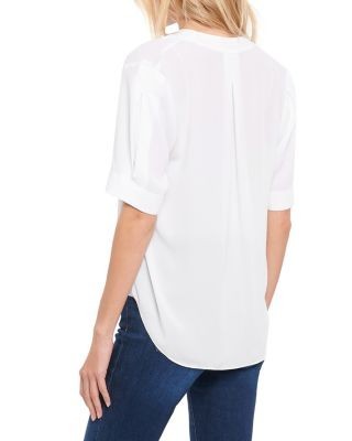 Nydj Charming Oversized V-Neck Top