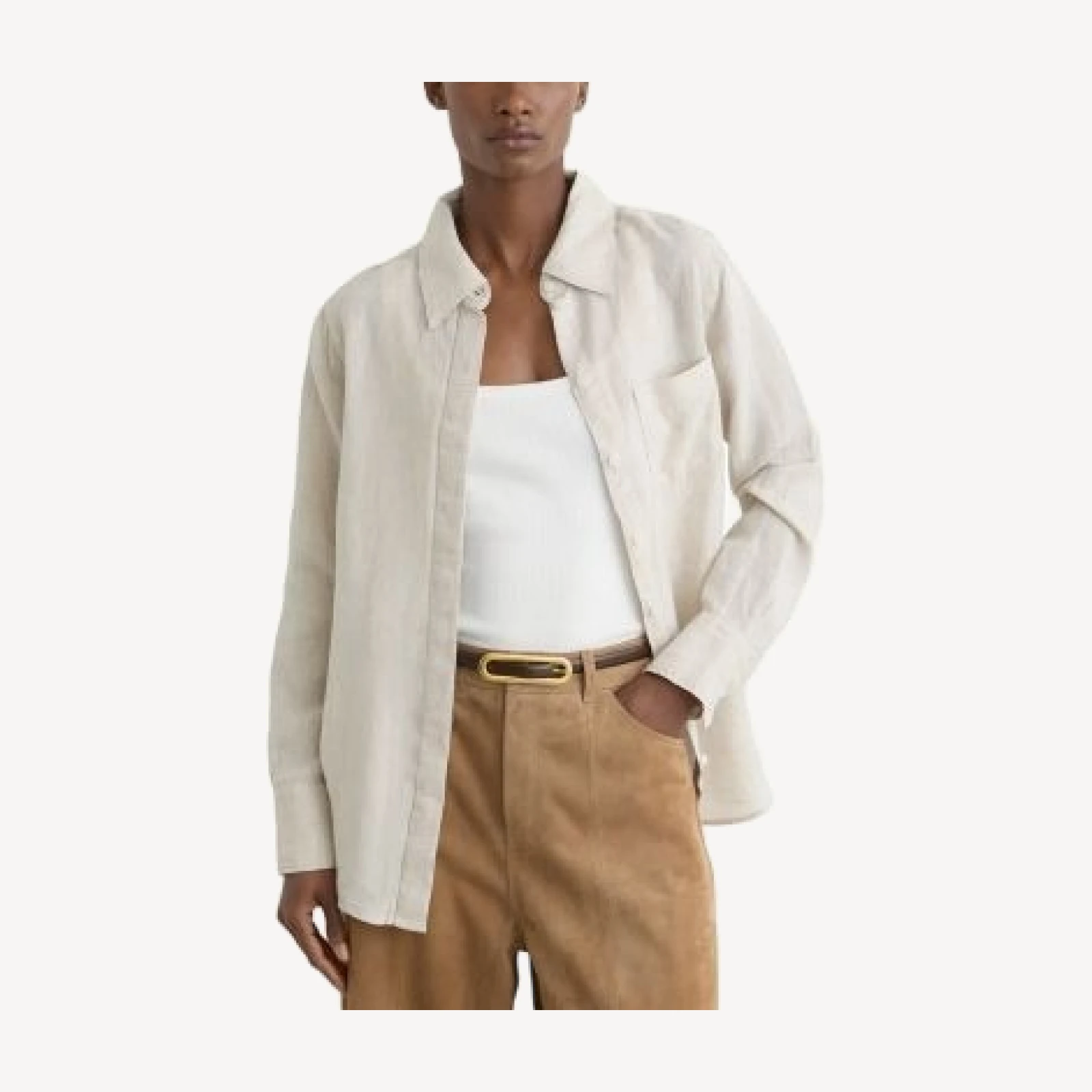 Reiss Belle Linen Shirt