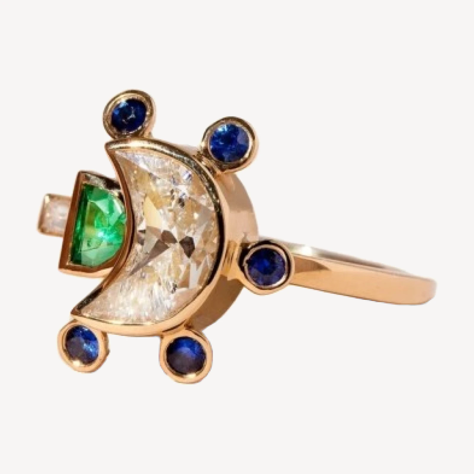 Crescent Moon Ring