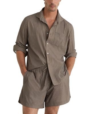 Reiss Victor Striped Stretch Shorts