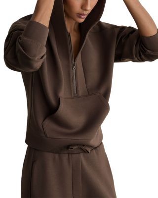 Reiss Lockie Half Zip Hoodie, photo 4