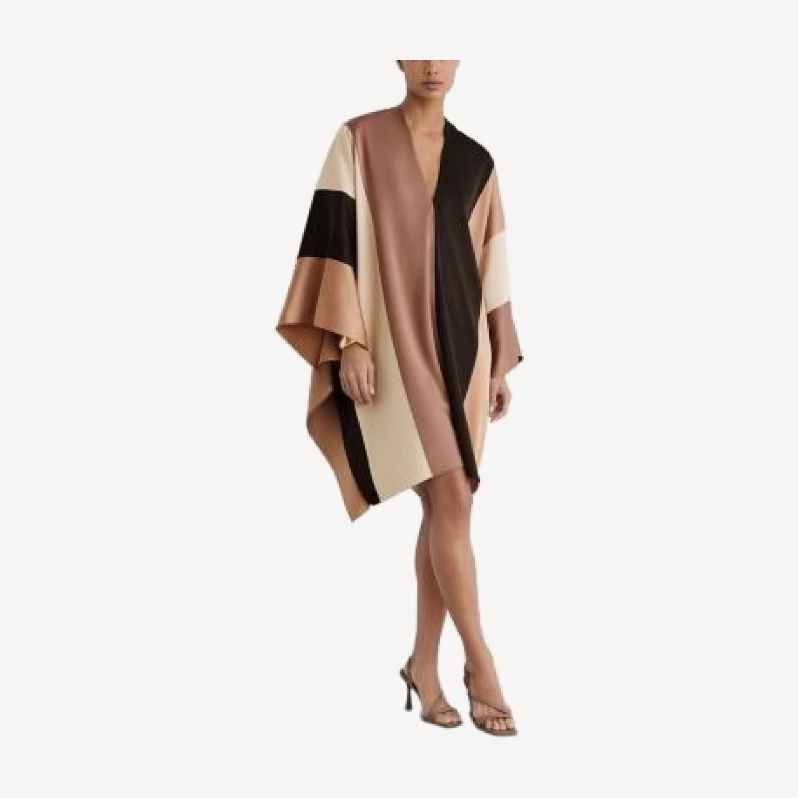 Reiss Color Block Tunic Dress