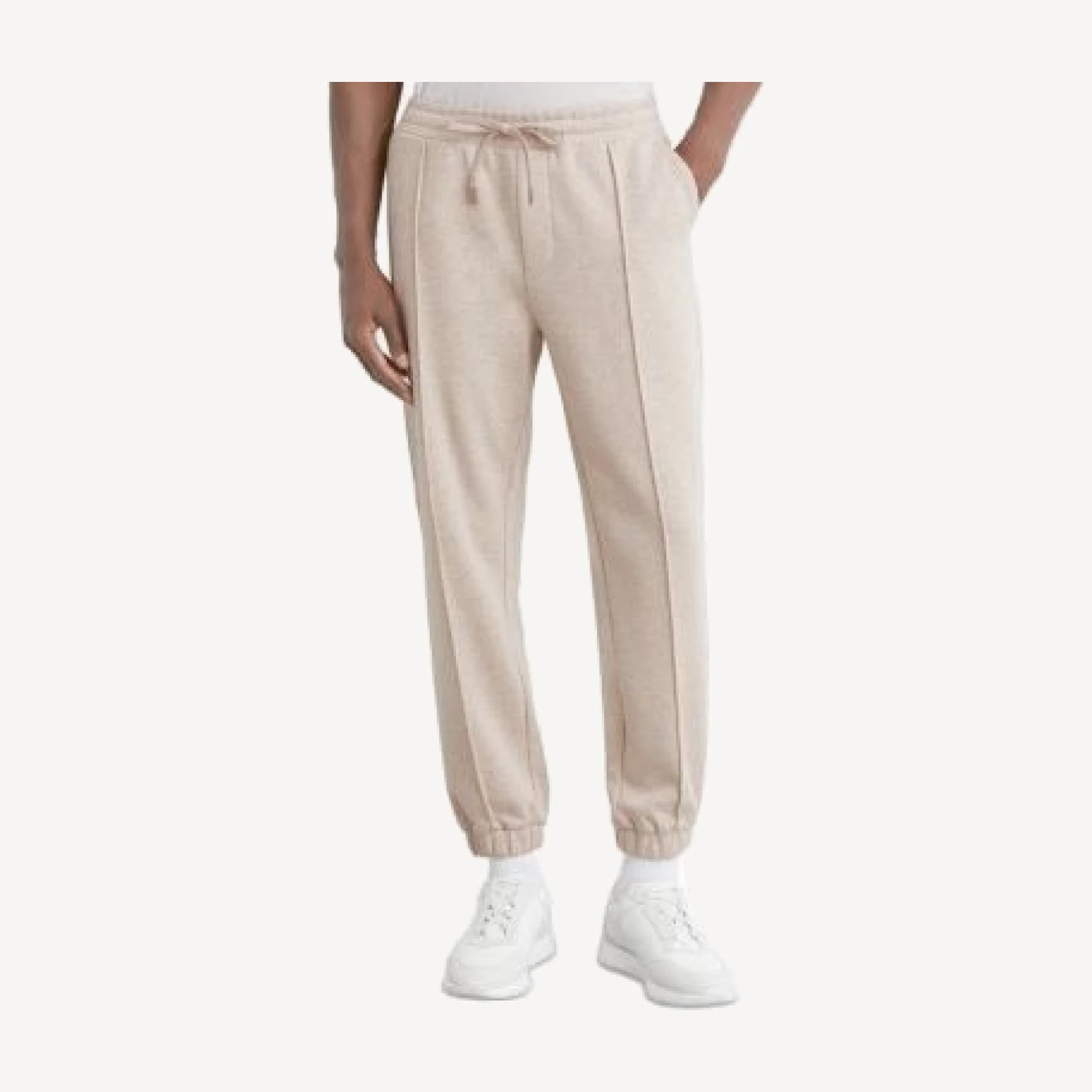 Reiss Gray Herringbone Jogger Pants