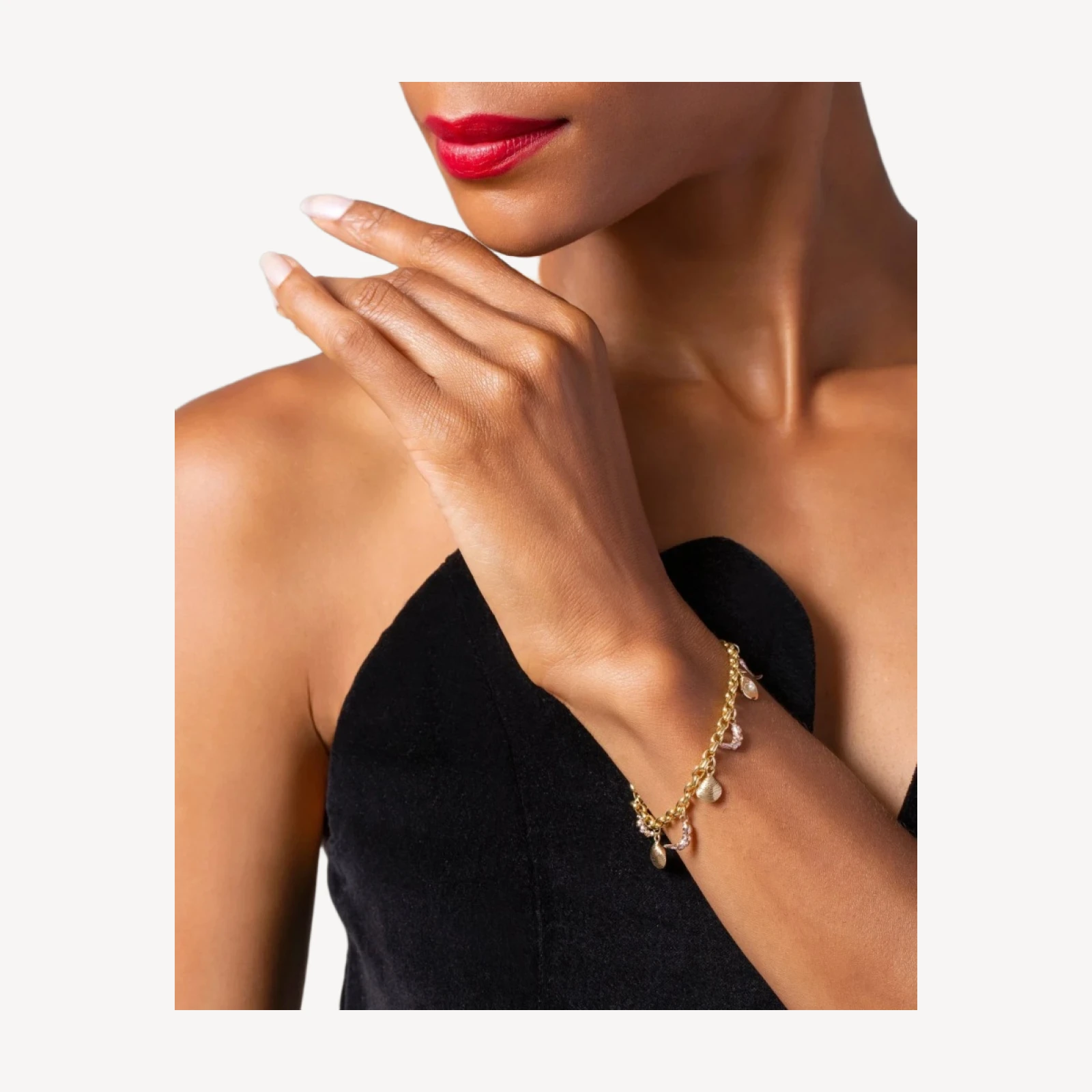Clam on Half Shell Charm