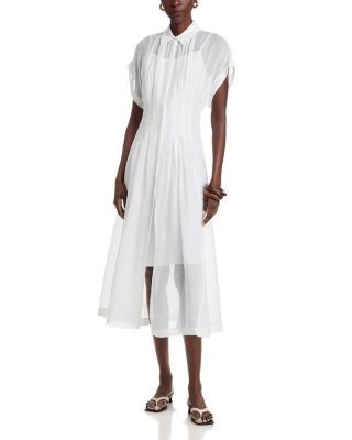 Hugo Boss Davinata Sheer Shirt Dress - Exclusive