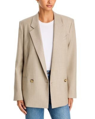 Hugo Boss Jaleto Wool Blend Double Breasted Blazer