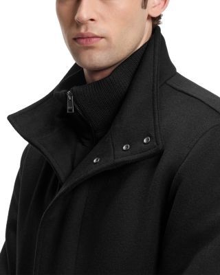 Boss H-Coxtan Wool & Cashmere Bib Coat, photo 4