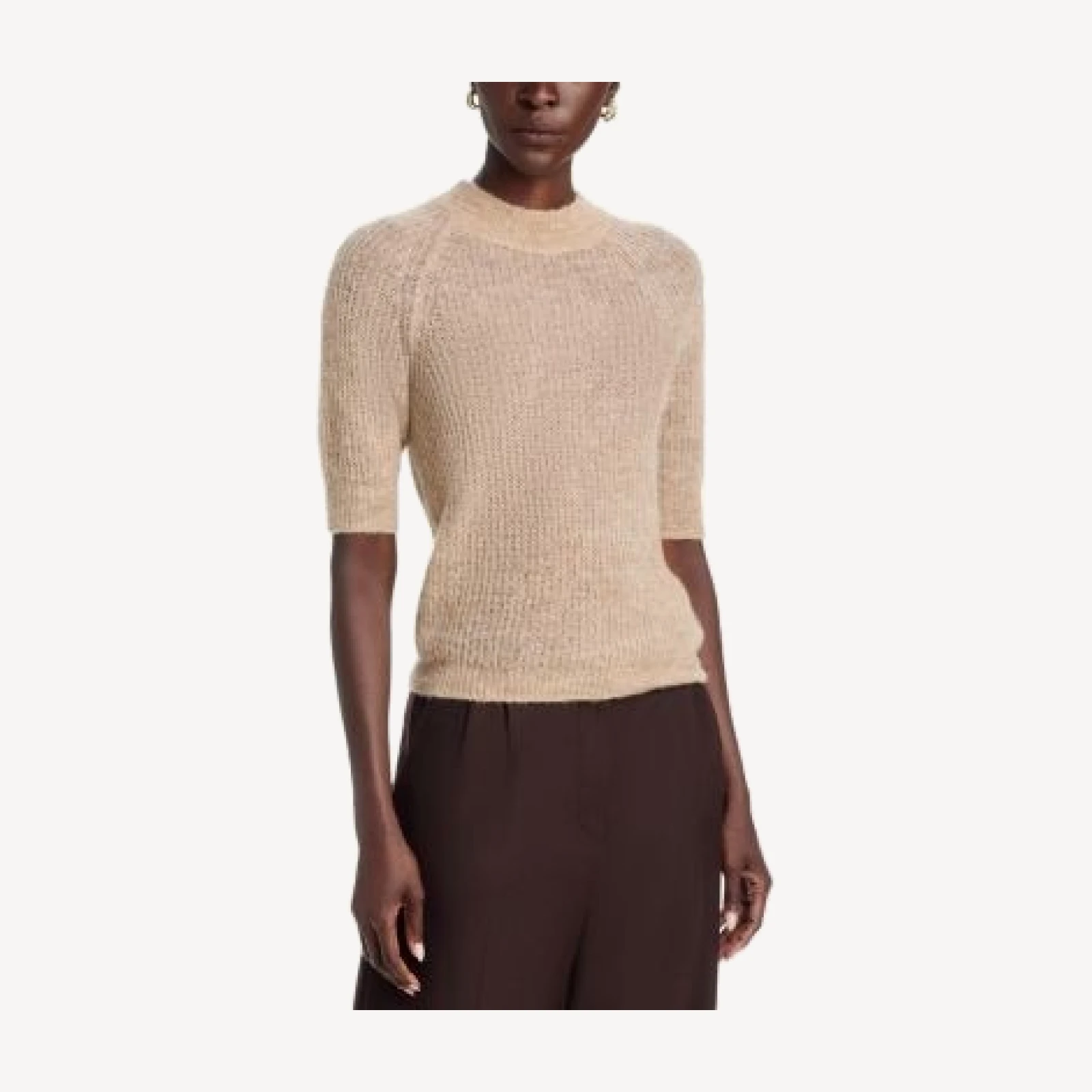 Hugo Boss Fewe Fitted Ribbed Sweater