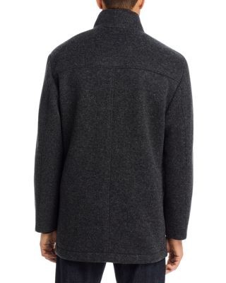 Boss Coxtan Textured Stand Collar Button Coat, photo 10