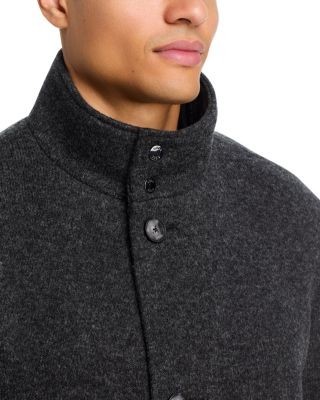 Boss Coxtan Textured Stand Collar Button Coat, photo 12