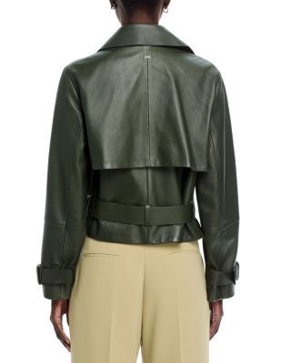 Hugo Boss Satela Leather Jacket, photo 4