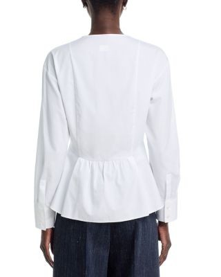 Hugo Boss Peplum Collarless Top, photo 3