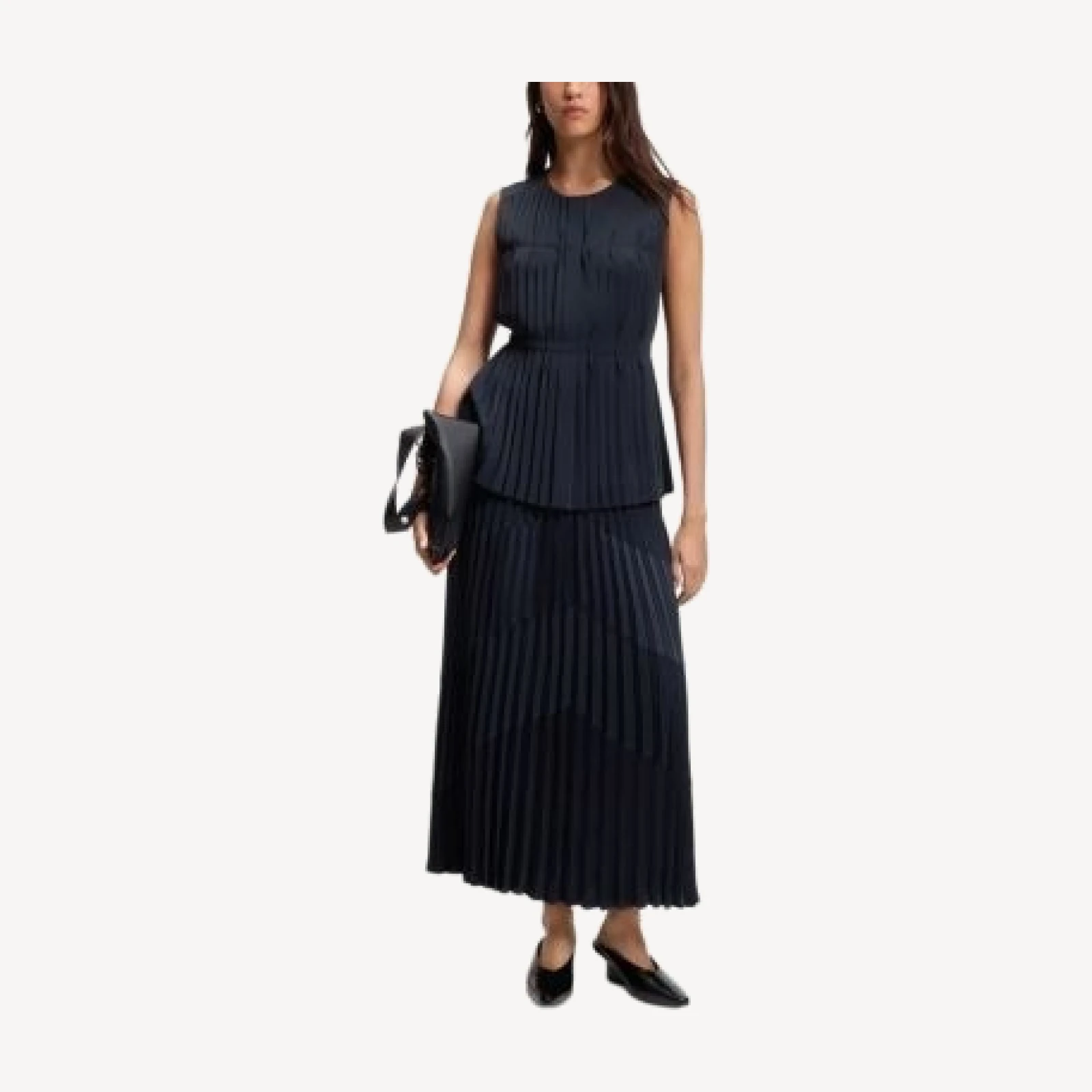 Hugo Boss Vennyta Pleated Skirt