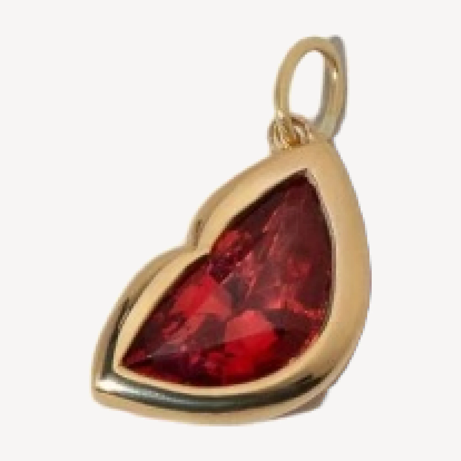 Red Lover's Kiss Charm