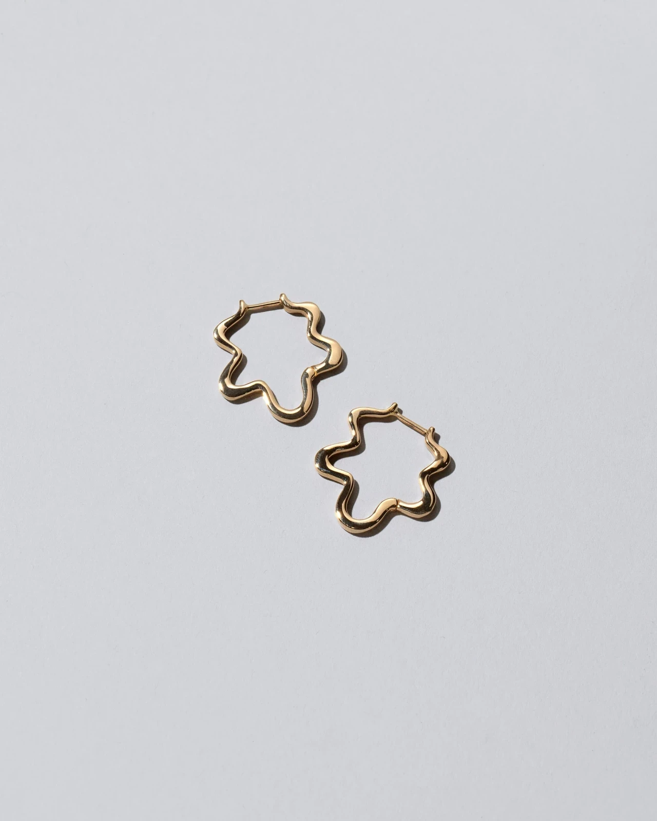 Wild Poppies Hoop Earrings