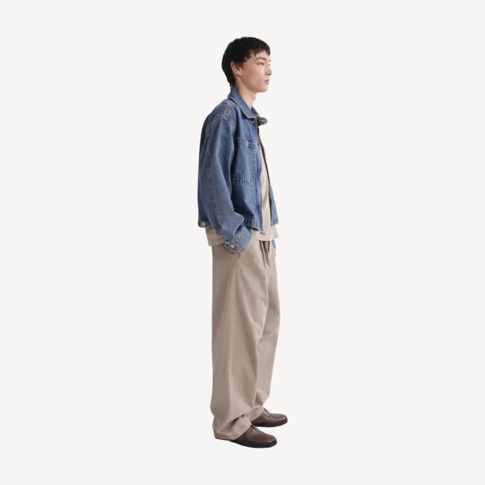 Slater Trouser in Wicker