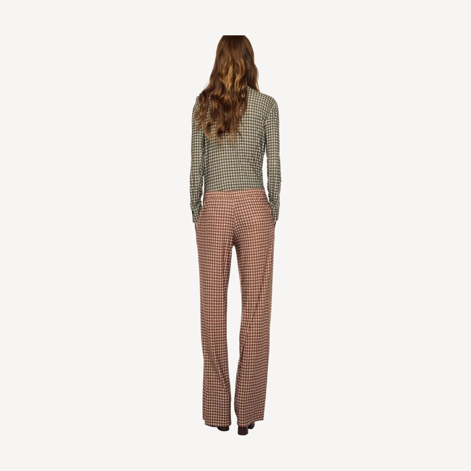 FLAT FRONT WIDE PANT