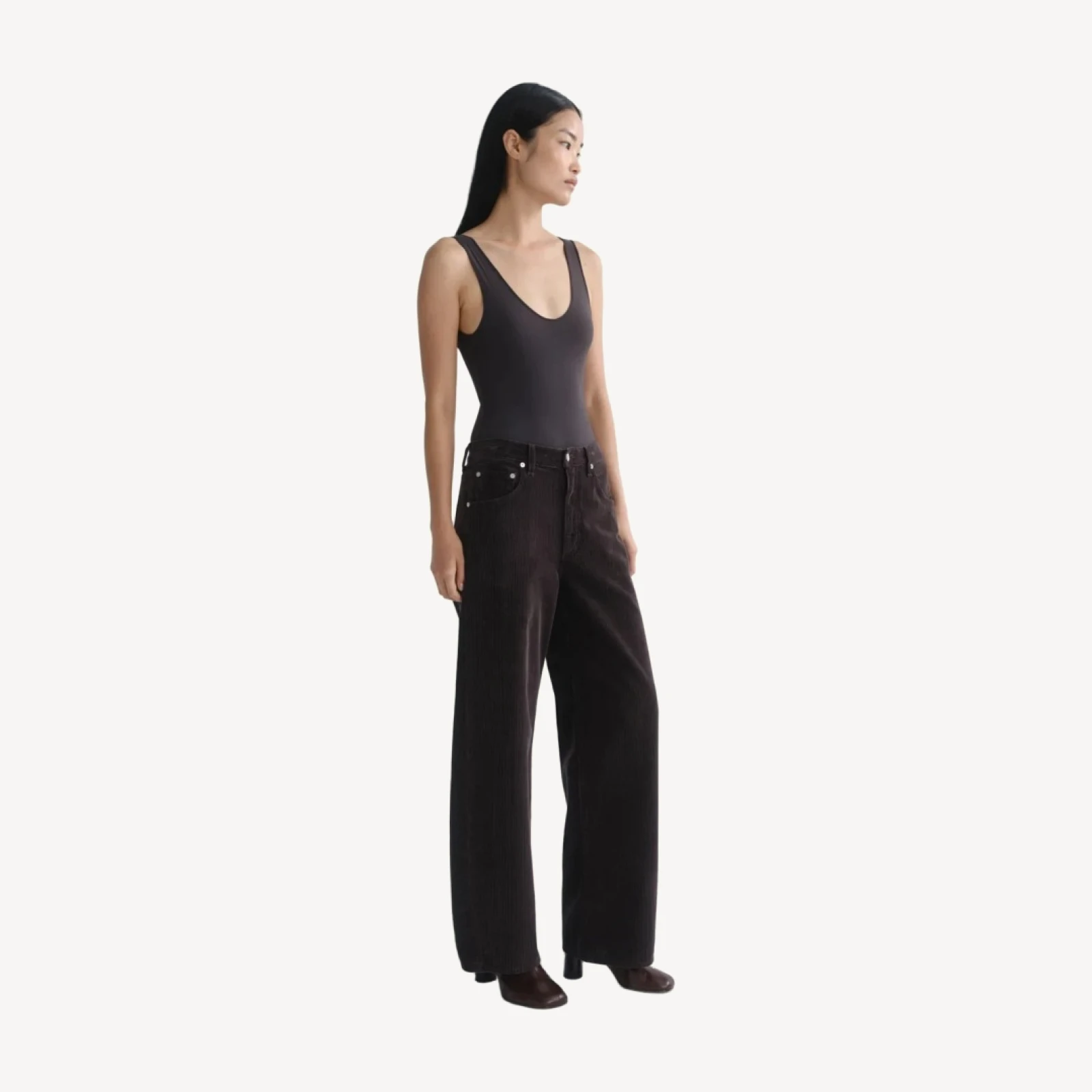 Tora Bodysuit in Carob