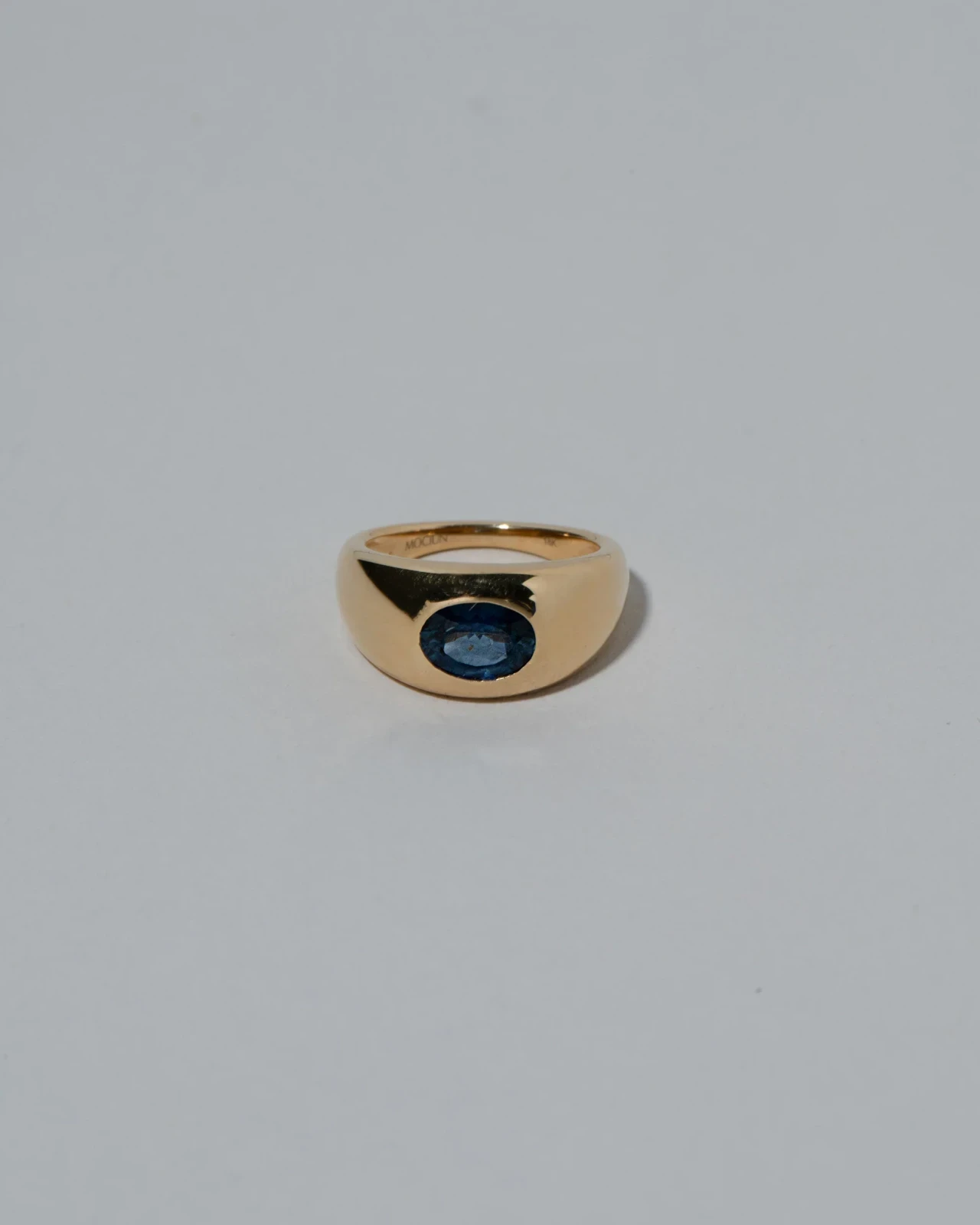 Jupiter Ring in Blue Sapphire - sz6 x Samples & Imperfects