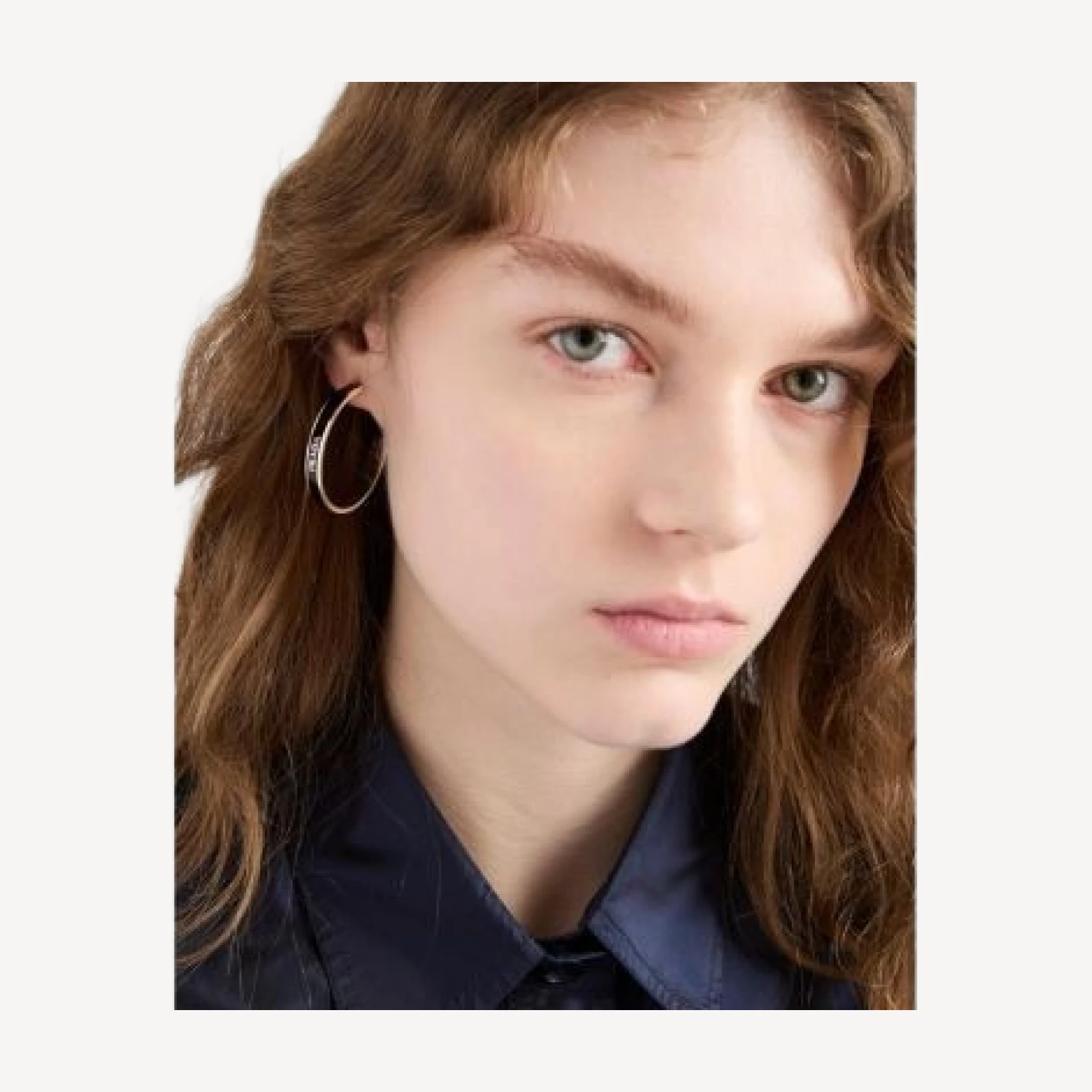 Prada Metal Earrings