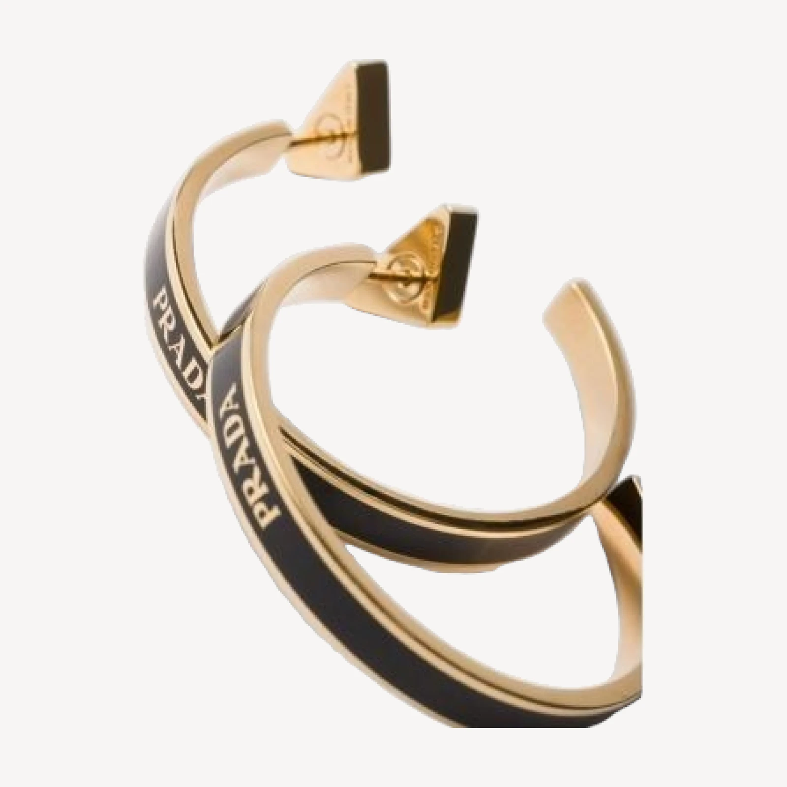 Prada Metal Earrings