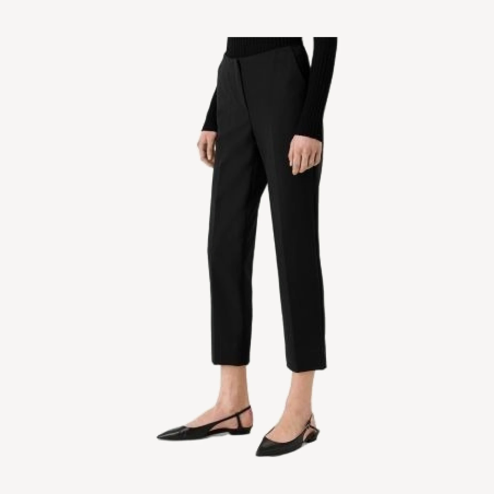 Emporio Armani Stretch Gabardine 7/8 Trousers
