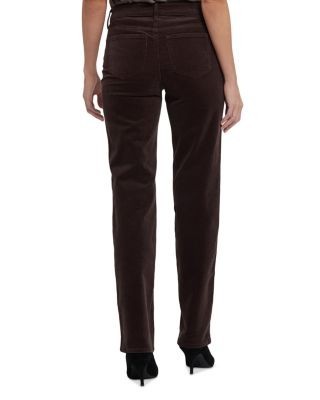 Nydj Marilyn High Rise Straight Leg Corduroy Pants