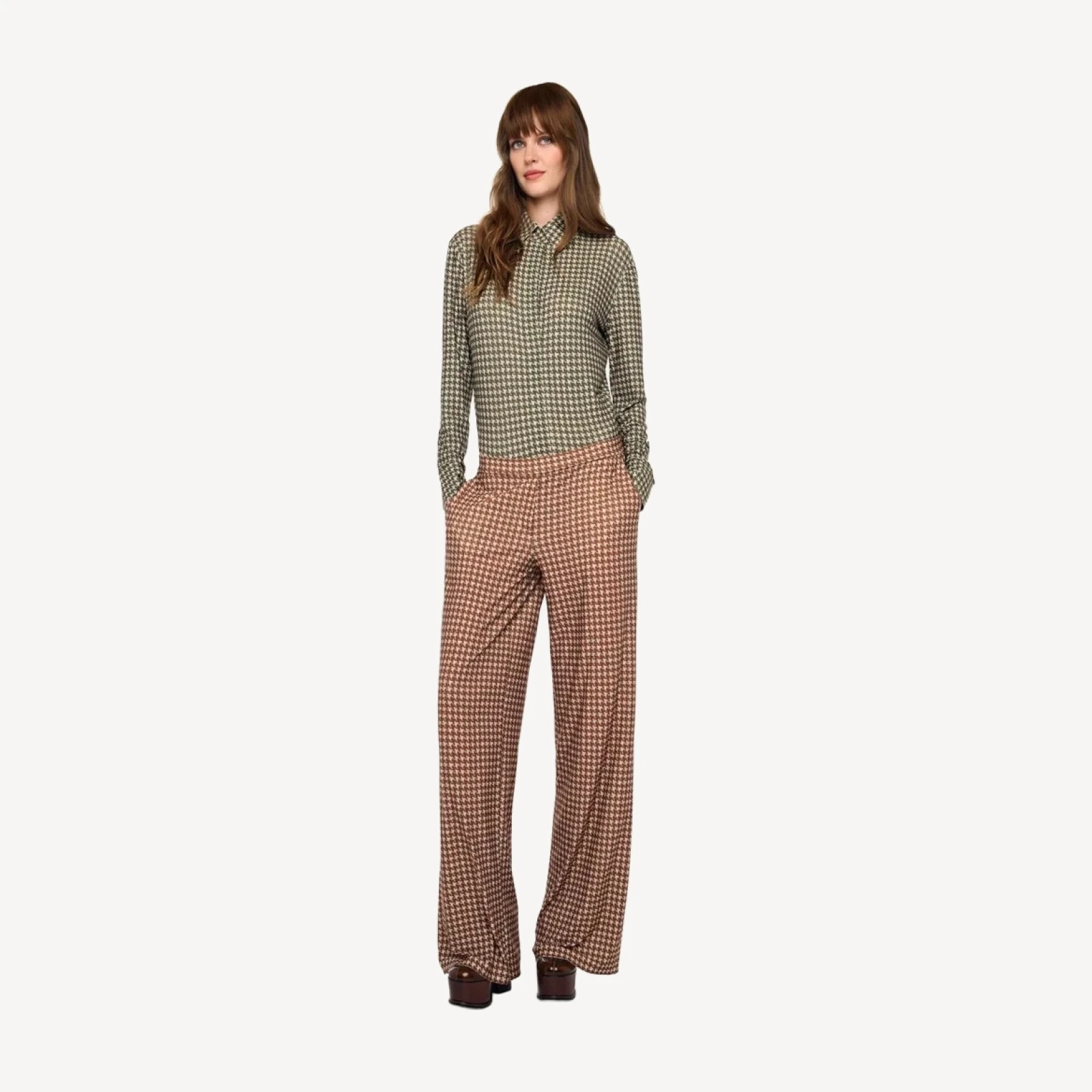OVERSIZED NK SHIRT BODYSUIT WITH BOW