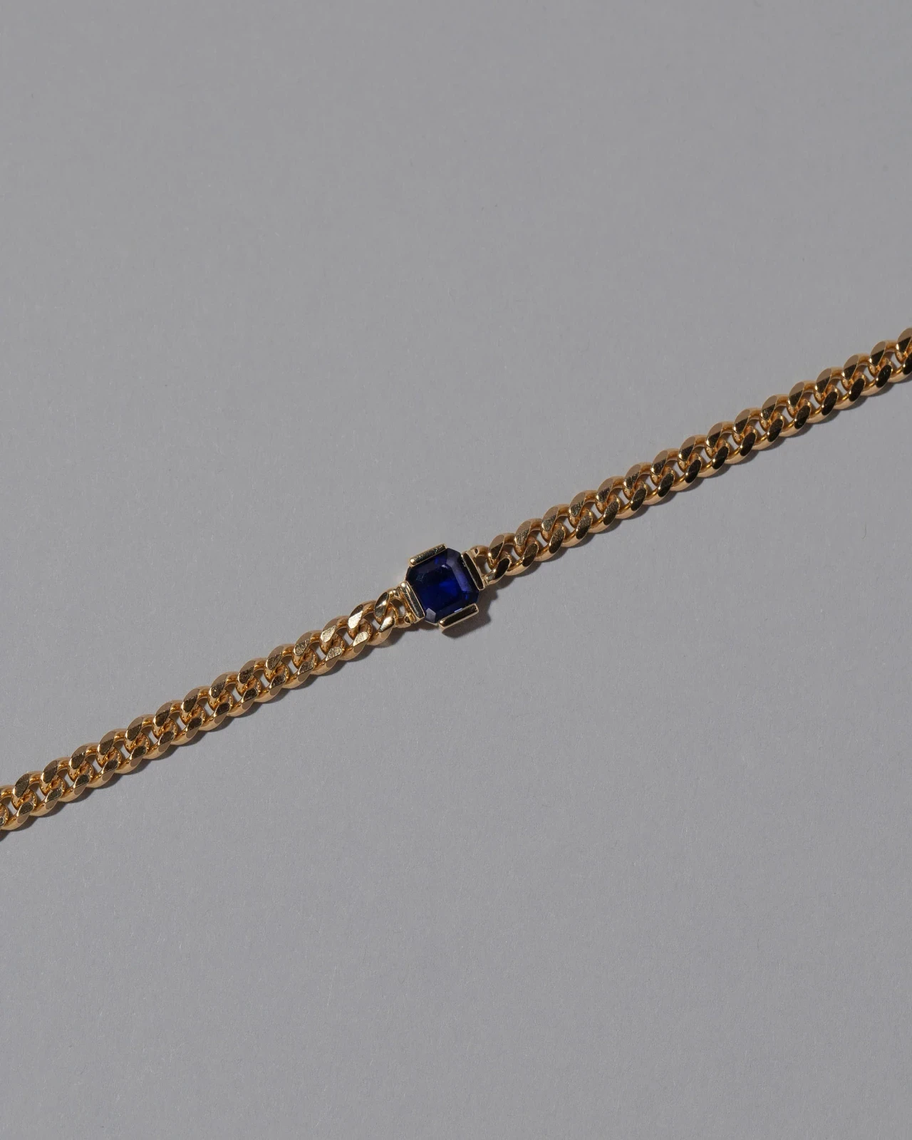 Sapphire Fold Bracelet