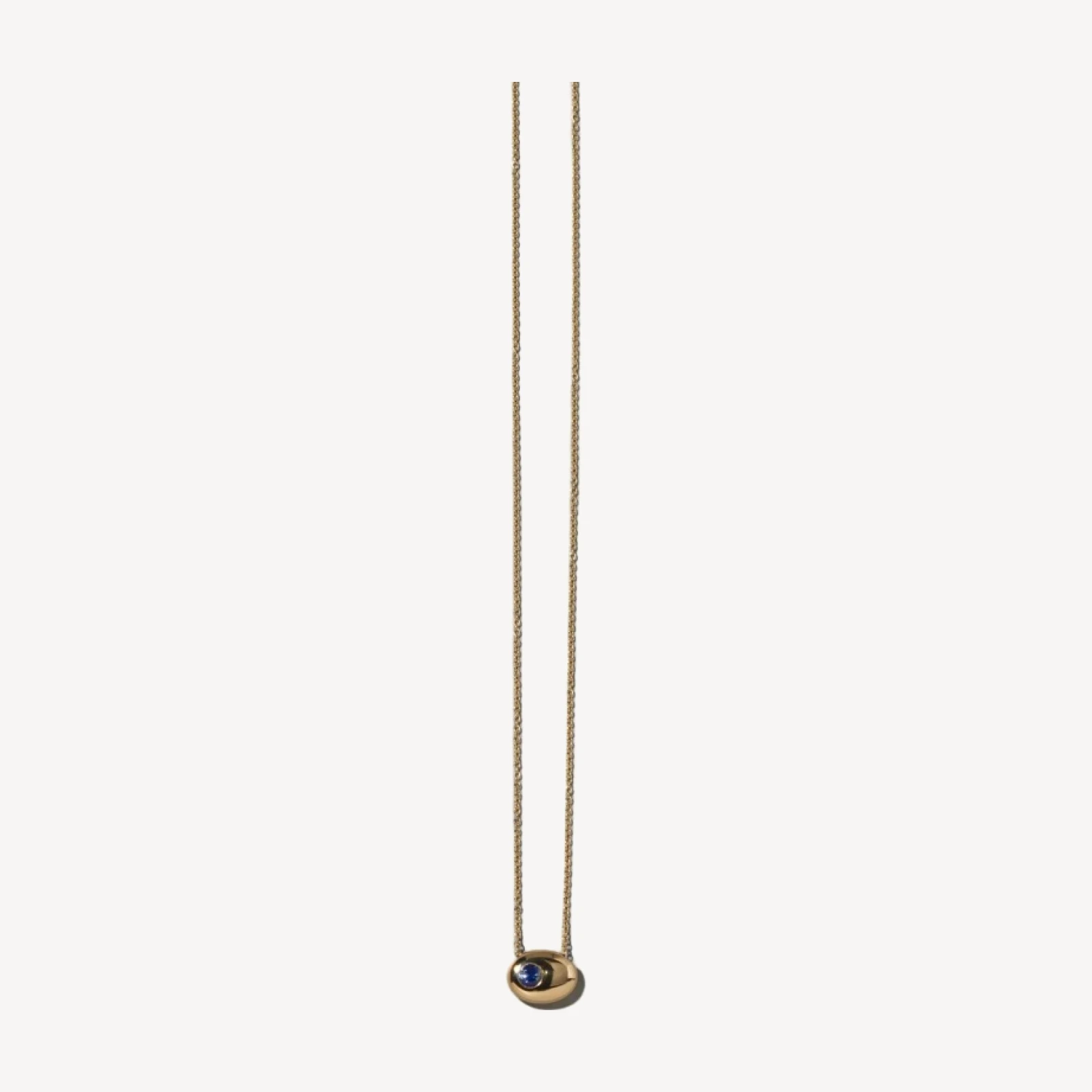 Level Necklace - Bicolor Blue Sapphire
