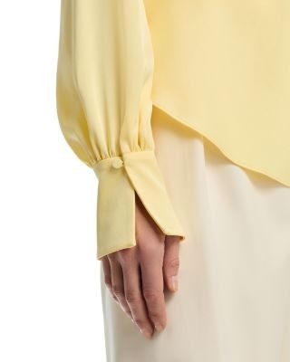 Simkhai Alice Draped One Shoulder Top