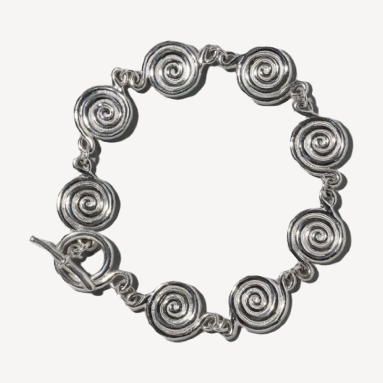 Serpentinite Bracelet - Sterling Silver