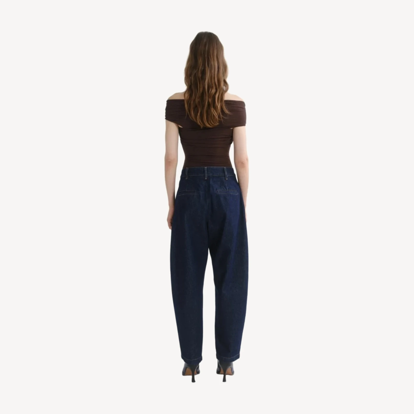 Stam Bodysuit in Chocolate