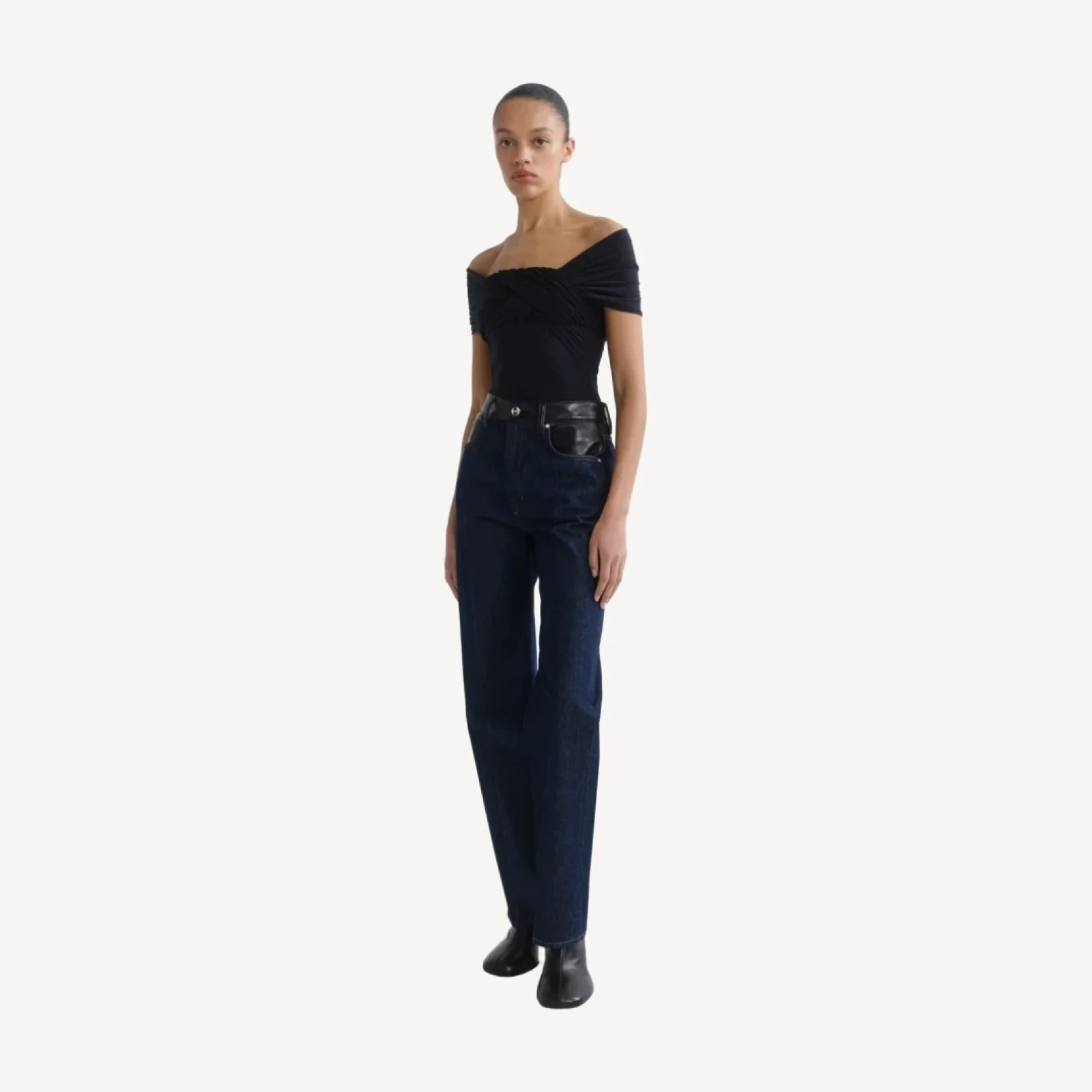 Stam Bodysuit in Navy