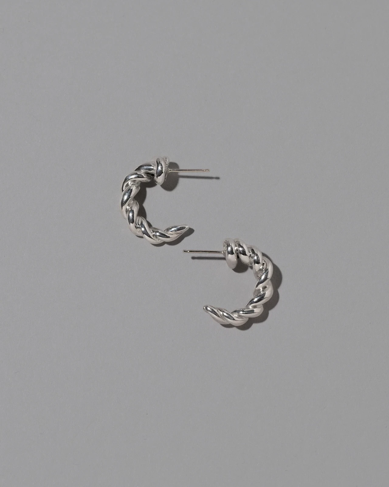 Foothill Hoop Earrings - Sterling Silver