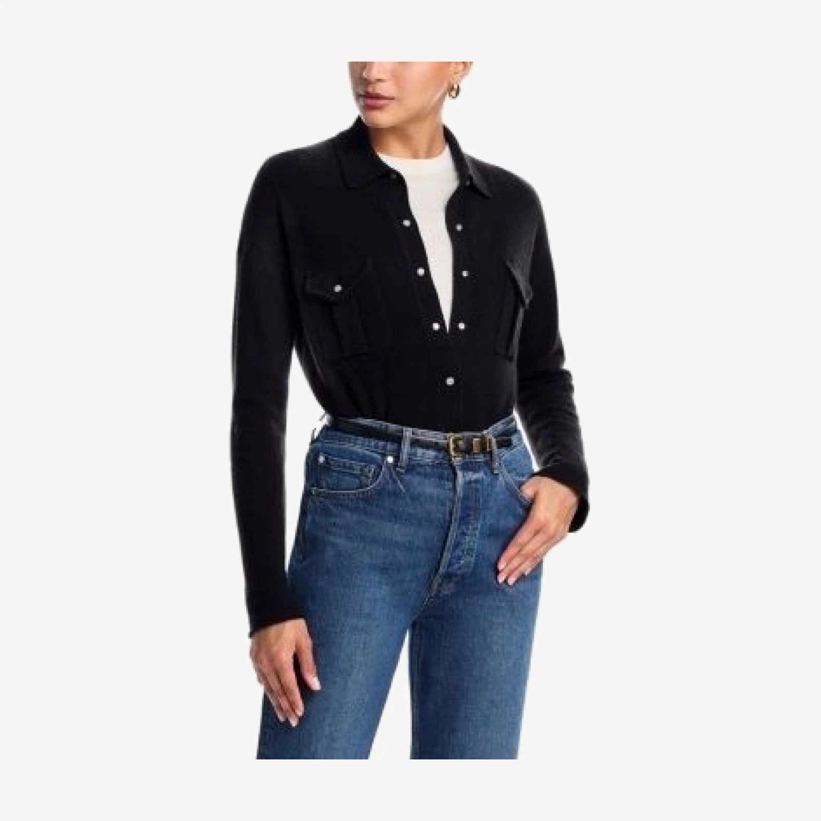 C by Bloomingdale's Cashmere Cashmere Polo Sweater - Exclusive